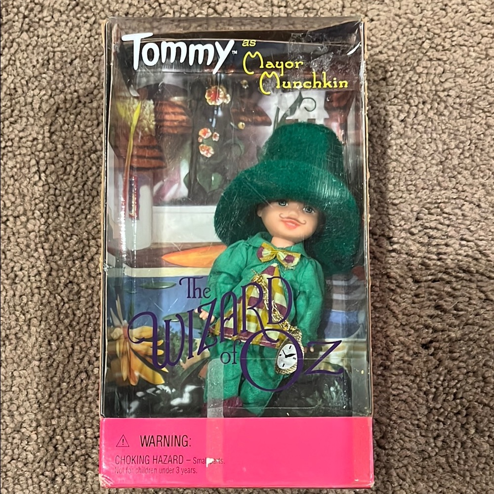 Tommy as Mayor Munchkin Doll - Green Outfit wizard of Oz